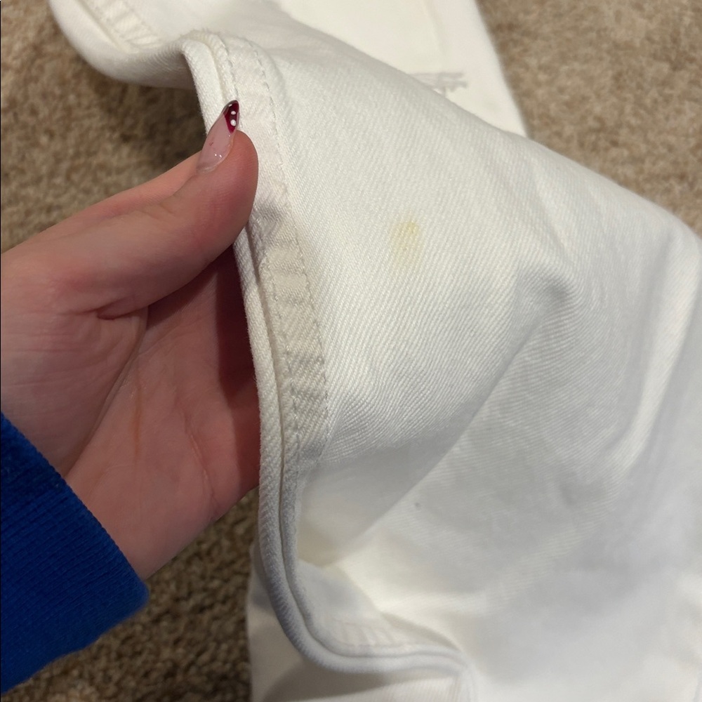 Zara White Distressed Jeans - Picture 8 of 8